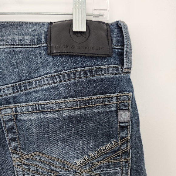 Rock & Republic Straight Jeans 32x32 - Picture 7 of 9